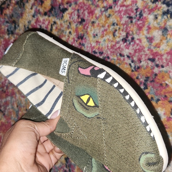 Toms Alligator Shoes Size 8 - Picture 7 of 8